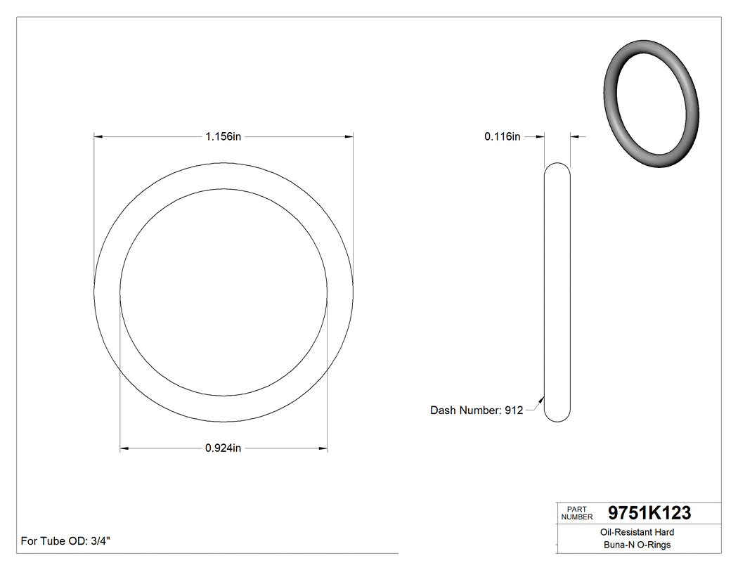 Technical drawing - 9751K123